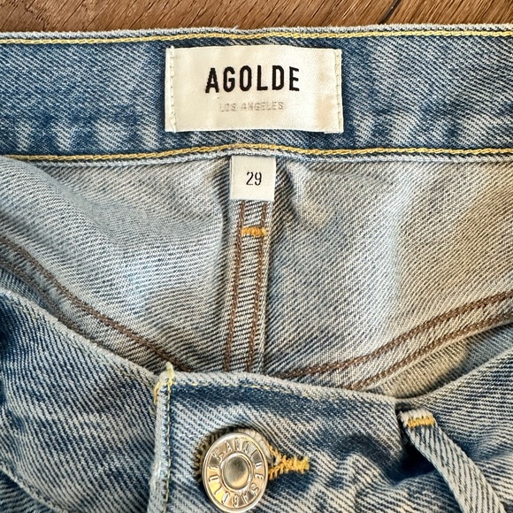 Agolde Parker vintage cut off denim shorts - Picture 3 of 3